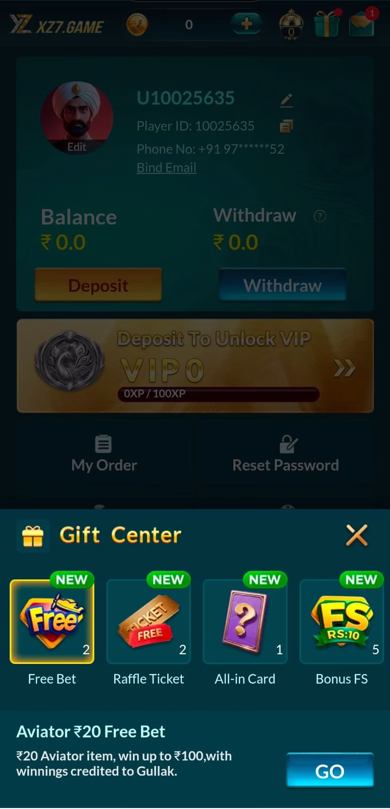 XZ7 Online